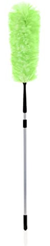 Long Reach - Multi Use - Dragon Dusters Easy Reach Extending Dusting Wand Green up to 192cm reach