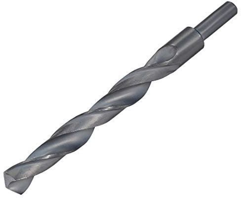 sourcing map 1pcs Foret Hélicoïdal Mèche à Tige Réduite 16mm en Acier Haute Vitesse HSS 4241 avec 10mm Tige