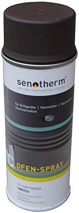 Umbra Senotherm 150 ml Ofenspray hitzebeständiger Ofen Lack Farbe Spray AdoroSol Vertriebs GmbH