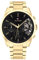 Tommy Hilfiger Multi Zifferblatt Quarz Uhr für Herren mit Goldfarben Edelstahlarmband - 1710447