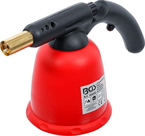 BGS 86690 | Universal-Kartuschenlötgerät | mit Piezo-Zündung | Bunsenbrenner, Lötbrenner, Gasbrenner, Lötlampe