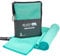 BEARZ Outdoor Mikrofaser Handtuch Set (120x60cm & Klein Gesichtshandtuch) - Leicht Strandhandtuch, Schnelltrocknend Reisehandtuch Sporthandtuch - Microfaser Handtücher für Camping Fitness, Mintgrün