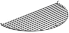 höfats - Bowl 70 Grillrost - polierter Edelstahl - rund - verwandelt Bowl Feuerschale in einen Grill - Grillstäbe 6mm Ø - einteilig, Halbkreis - Zubehör für alle Bowl Feuerschalen