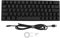 ciciglow Wireless RGB Mechanical Keyboard, Wireless 2.4G/BT 3.0, 5.0/Type c 3 Modes 64 Keys No Numpad Compact Gaming Keyboard N Key Rollover Wired Keyboard(Red Switch)