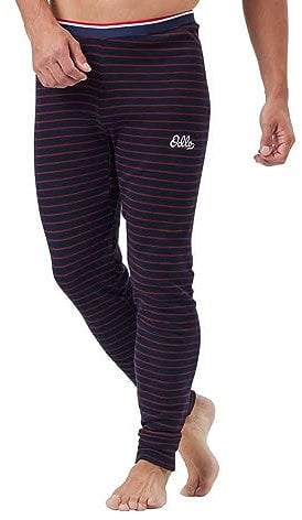 Odlo Thermohose Herren Active Warm Originals Stripes I Thermounterwäsche I Warme Skiunterwäsche Lange Thermohose I Herren