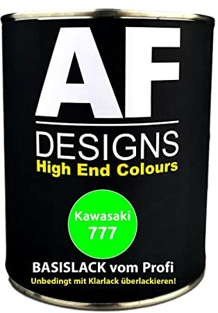 Alex Flittner Designs 250 ML vernice moto per Kawasaki 777 Verde pronto a spruzzare