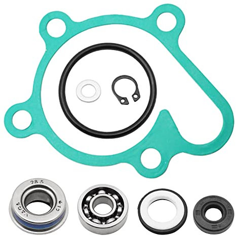 Kit de reconstrucción de bomba de agua para Yamaha Kodiak Grizzly Rhino Wolverine 400 450, junta tórica de sello de rodamiento, OEM # 93306-00004-00 11H-12438-10-00 93101-10090-00