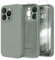 SuydanBox Magnetic for iPhone 15 Pro Max Case, Compatible with MagSafe, [Full Camera Protection][Screen Protector] Silicone Shockproof Protective Phone Case for iPhone 15 Pro Max 6.7, Calke Green