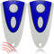 Lot de 2 télécommande de Porte de Garage Compatible avec Novoferm Novotron 502 MAX43-2 Novotron 512 MIX43-2 433,92MHz