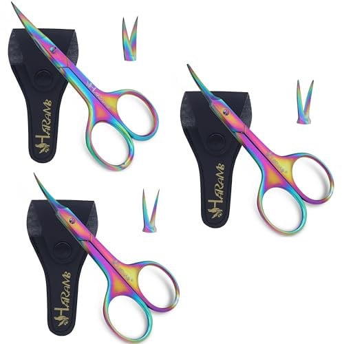 HARAMS ® Nail Baby Nail Cuticle Scissors Toenail Professional Manicure Pedicure Eyebrow Nose Ear Hair Trimming Beauty Scissors