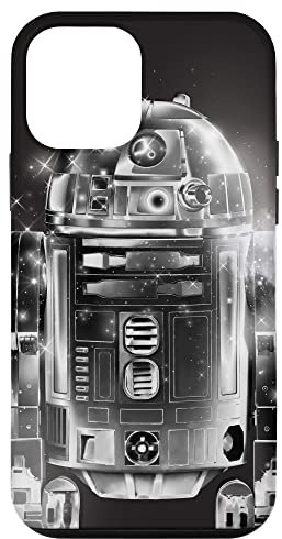 iPhone 12 mini Star Wars R2-D2 Retro Galaxy Black Case