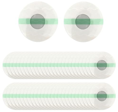 50 Pcs Parches Adhesivos Hipoalergénicos para Sensores de Glucosa Freestyle Libre 2 & 3, Resistentes al Agua y Transpirables, Ideal para Uso Diario y Actividades Deportivas (Set A)