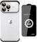 aidvaia Frameless Phone Case Compatible with iPhone 13 Pro Case, Acrylic Large Window Camera Lens Protector,TPU Silicone Minimalist Protective Case Silver.