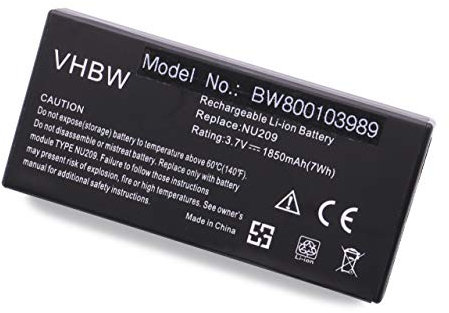 vhbw 1x batteria sostituisce Dell NU209, P9110, U8735, 0NU209, 0XJ547, DX481, FR463, FR465 per notebook (1850mAh, 3,7V, Li-Ion)