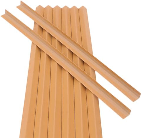 eckenschutz kantenschutz baby 100 Stück Versandkartonschutz/Stützkarton Für Wohnmöbel, Treppenhauswand, Verstärkte 100-cm-Paletteneckenhalterung, Langlebig, Leichter Sicherheitsgurt Für Kartonkanten,