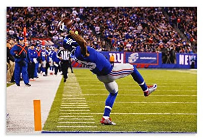 WYYXF Leinwand Odell Beckham Jr Unglaubliches Poster Wohnzimmer Schlafzimmer Malerei Kunstwerk ohne Rahmen (60 x 90 cm)