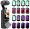 K&F Concept 16-pack Filters Compatible with DJI Osmo Pocket 3, Magnetic UV CPL ND Black Diffusion Light Pollution Filter Kit