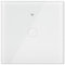 LLVE Wifi Smart Light Switch Work with Tuya, Smart Life Assistant,Wall White Single Touch Light Switch,Tempered Glass Panel with LED Backlight, 1-Gang 1-Way, 240V AC/300W