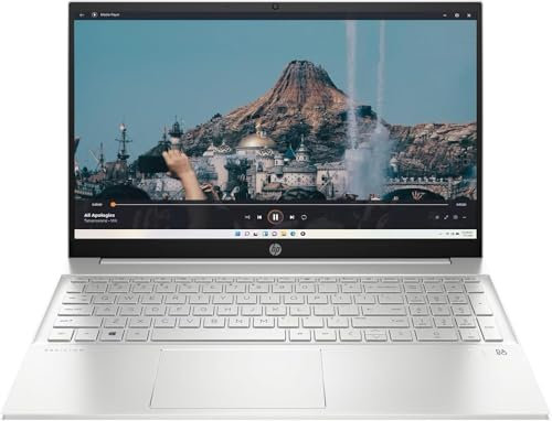 hp Pavilion 15-eh1026na 15.6” FHD Touchscreen – AMD Ryzen 7 5700U (8 Cores), 1TB PCIe Gen 4.0x4 NVMe, 16GB DDR4, Micro–SD Card Slot, WIFI 5 & BT 5, UK Backlit Keys, Windows 11 Pro