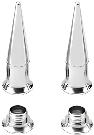 1 Paar Silber 14 mm(9/16) Taper Plugs Tunnel Ohrringe Ohrstöpsel Septum Piercing Ohrplugs Körperschmuck Ohr Dehnstäbe Expander Innengewinde Fleischtunnel Titanstahl Edelstahl Frauen Herren