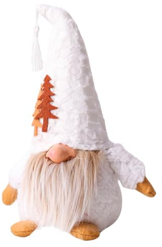 GARVALON Big Nose Gnome Doll Scandinavian Style Christmas Gnome Ornaments for Home Party Decor