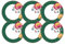 Pip Studio Fantasy Green Speiseteller 26,5cm Set6