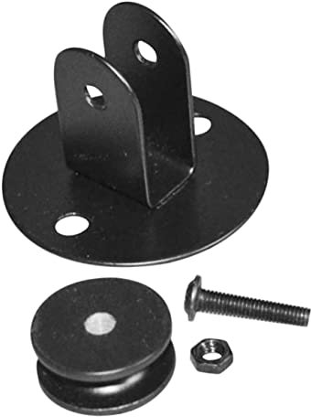 DECOMELODY Kronleuchter Riemenscheibe Seilrolle Pendelleuchte Teil Pendelleuchte Flaschenzug Heben Umlenkrolle Für Pendelbefestigung Riemenscheibe Für Lampenfassung Metall Black