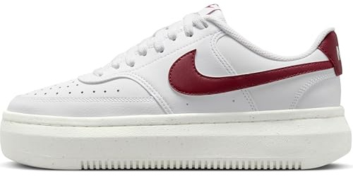 NIKE DZ5394-103 Court Vision Alta Women White/Team RED-SAIL UK 6