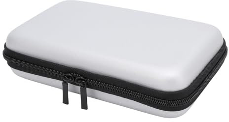 Tragetast für Nintendonew New 2DS XL, 2DS LL, Neue 3DS, 3DS -Konsole, Hard Protective Shell Travel Case Beutel mit 8 Spielpatronen Slot, Wasserschutz PU & Hard Eva,