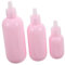 ERINGOGO 3pcs Bottled Hair Oil Bottle Monomer Bottle Applicator Bottle for Hair Squeeze Bottles for Liquids Empty Bottles for Oil Travel Squeeze Bottle Lash Shampoo Mousse Plastic Pink