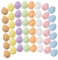 BESPORTBLE 100Pcs Colorful Foam Eggs Decoration Realistic Imitation Eggs for Easter Lovely Pigeon Egg Models for DIY Crafts for Spring Celebrations present Box Stuffers