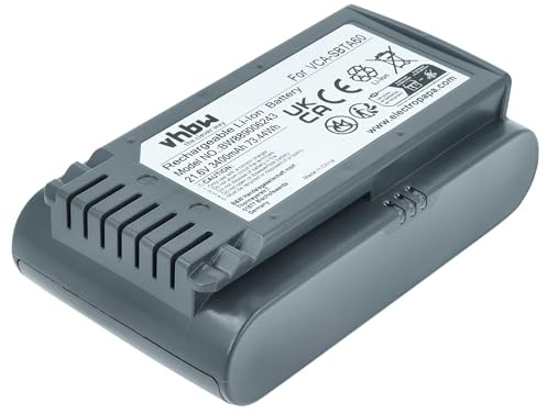 vhbw Akku Ersatz für Samsung 8806092219397 | VCA-SBTA60 für Staubsauger (3,4 Ah, 21,6 V, Li-Ion)