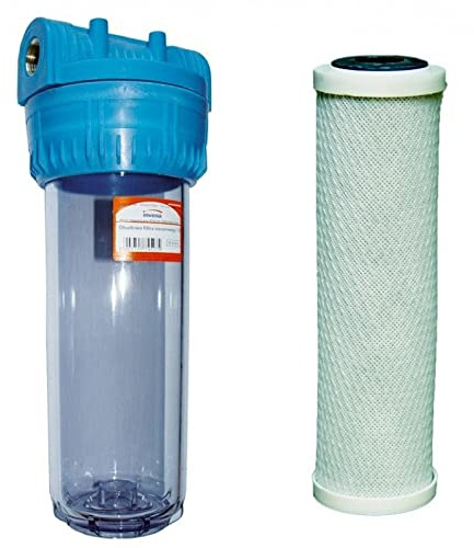 1/2 BSP Whole House Water Purifier Filter System Kit with Carbon Filter Included