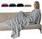 Vivezen - Couverture polaire plaid intégral avec manches et poche - Taille adulte - Plusieurs coloris