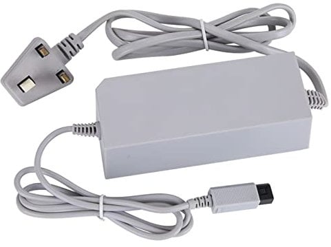 Tonysa AC Adapter New Power Supply Adapter Cable Cord for Wii 110-240V Replacement Power Supply Cord Wall Power Supply (UK)