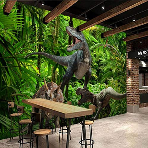 3D tapeten 3d effekt wohnzimmer Stereo Jurassic Park Wandbild Dinosaurier Tapete Junge Kinderzimmer Hintergrund Wand Wohnzimmer Schlafzimmer Tapete