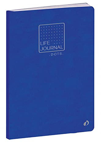 QUO VADIS Life Journal21 Slim Dot elektroblau: Life Journal