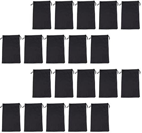 Gatuida Brillenetui Für Die Reise 30Pcs Ski Goggle Bag Gl? Aufbewahrungskordelbeutel für Schneebrillen Ski- Tragetasche Goggle Ersatzlinsen Objektiven Kamera Objektive
