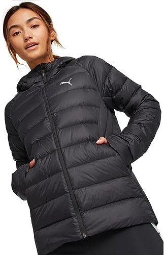 Puma Damen Packlite Hooded Down Jacket Sweatshirt, schwarz, XL