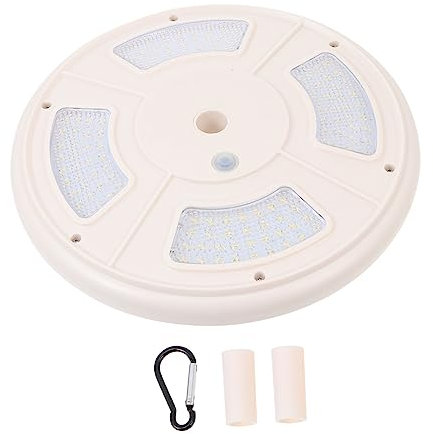 DOITOOL Solar Fahnenmast Licht 120 Highlight Perlen Wetterfeste Outdoor Camping Lampe Solar Fahnenmast Licht