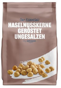 by Amazon Haselnusskerne, geröstet, ungesalzen, 200g