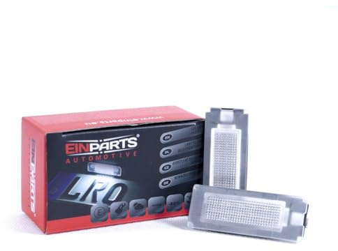 EinParts Kennzeichenbeleuchtung EP123 Canbus 6000K Kalt Weiß für Ducato BUS/BOX 2006-2020 Jumper BUS/BOX 2006-2020 Boxer BUS/BOX 2006-2020 2 Stücke