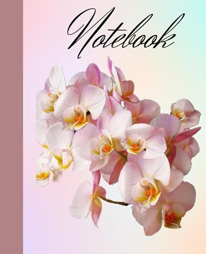 Pink Orchid Notebook: Great for note taking, journaling, reminders and more