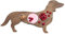 Hongjingda Madera Perro Salchicha, Bandeja Madera con Gran Capacidad para el mostrador la Cocina, Platos Decorativos para Frutas, Bandeja Divertida para Servir entrantes, Bandeja