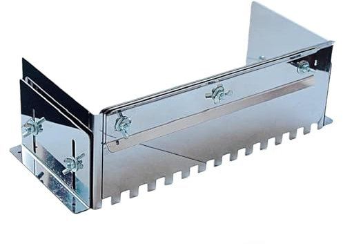 Universalkamm, Mörtelkamm, Zahnglätter, Glättekelle für Fliesenkleber (10 oder 12 mm) (10 mm)