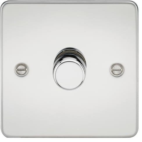 1G 2-way 10-200W (5-150W LED) Intelligent dimmer - Polished Chrome