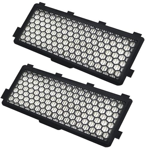 SF-HA50 Miele Active Air Clean 50 Filter 2PCS Compatible with Miele S4 S5 S6 S8 S4000 S5000 S6000 S8000, Vacuum Cleaner Filters Heha Air Clean Filters for Compact C1, Compact C2, Complete C3