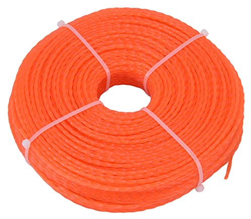 Cavo per Decespugliatore, Cavo per Decespugliatore in Nylon, Filo per Decespugliatore a Forma di Torsione da 2,7 Mm 100 M, Cavo per Decespugliatore in Nylon di Ricambio per