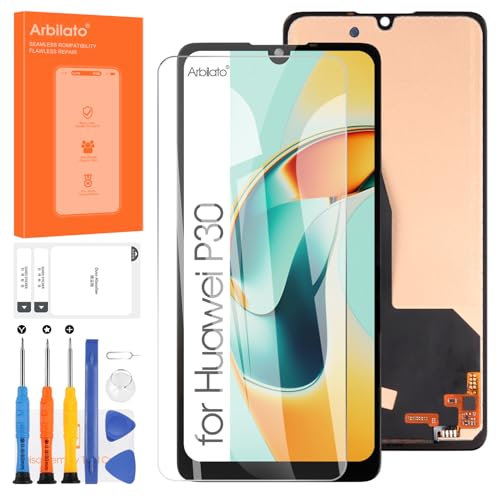 Display für Huawei P30 LCD Bildschirm für Huawei ELE-L09 ELE-L29 Digitazer Touchscreen Ersatz Montage mit Werkzeugen