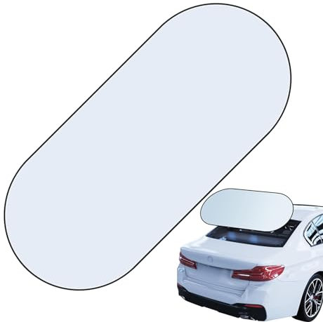 Parasol para parabrisas trasero,Parasol para ventana trasera,Cobertura para parabrisas trasero de automóvil - El parasol magnético para ventana trasera, fácil de instalar, se adapta a todos los automó